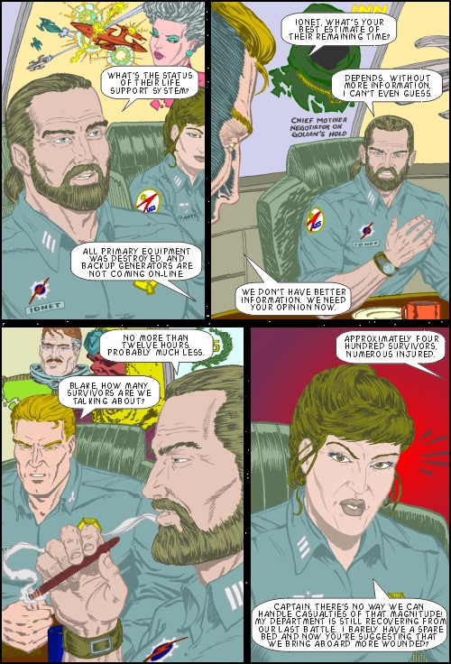 StarLion:  A Pawn's Game - Page 
				11