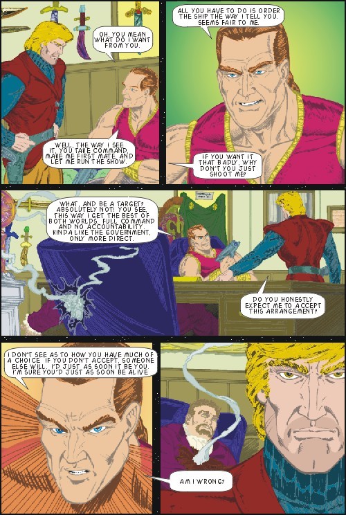 StarLion:  A Pawn's Game - Page 
				24